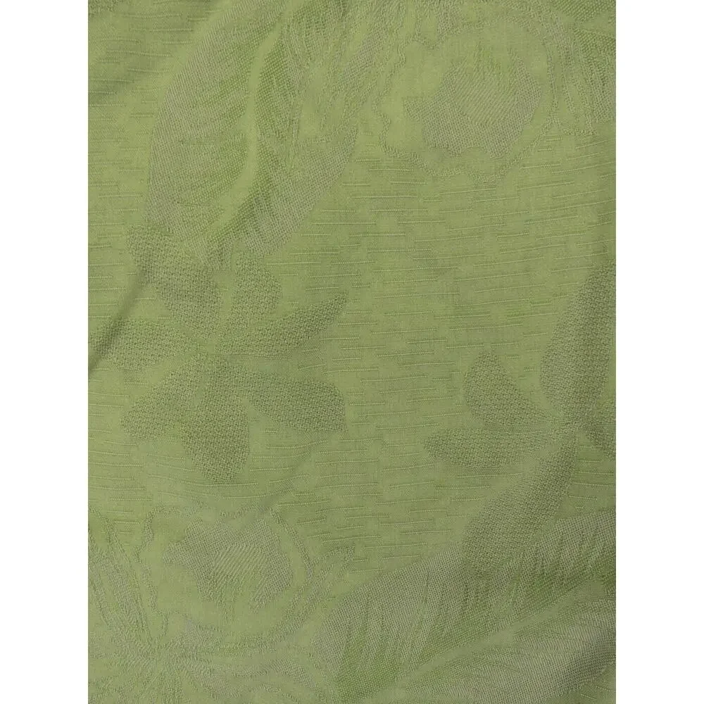 Tommy Bahama Shirt Mens XL Green Silk Jacquard Floral Print Aloha Beach Hawaiian - Picture 4 of 8